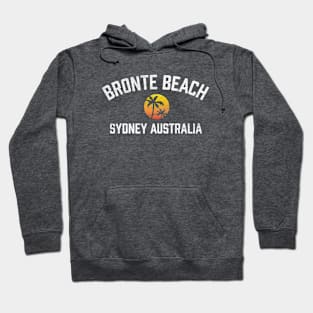 Bronte Beach Sydney Australia NSW Sunset Palm Hoodie